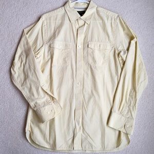 Banana Republic Yellow Dress Shirt